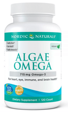 Algae Omega (Vegan) - 120 Soft Gels - Nordic Naturals - welzo