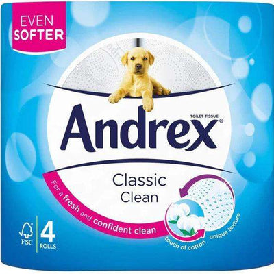 Andrex Toilet Roll Classic Clean Pm2.25 - welzo