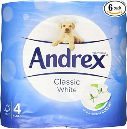 Andrex T/Roll White Pm1.09