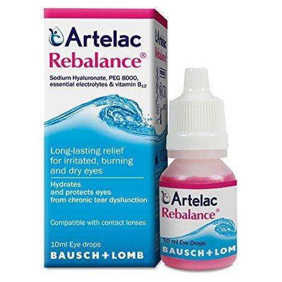 Artelac Rebalance Eye Drops 10ml - welzo