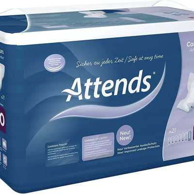 Attends Contours Air Comfort 10 Pack of 21 - welzo