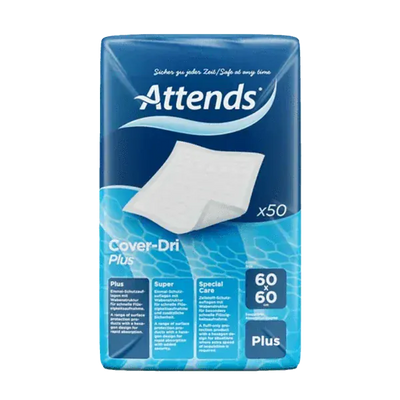 Attends Cover Dri 60 X 60 Super Pack of 50 - welzo
