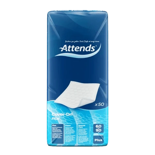 Attends Cover Dri 90 X 60 Super Pack of 50 - welzo