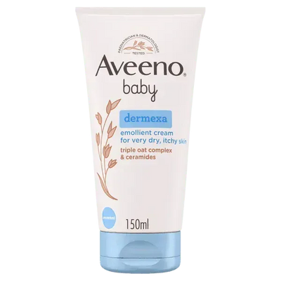 Aveeno Baby Dermexa Daily Emollient Cream 150ml - welzo