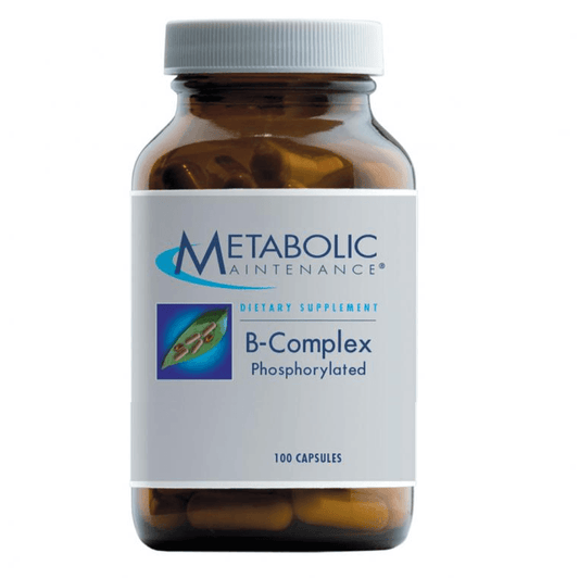 B-Complex Phosphorylated 100 Capsules - Metabolic Maintenance - welzo