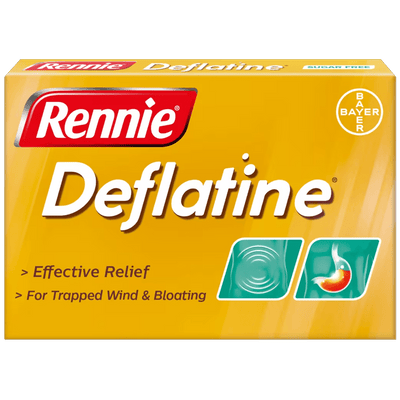 Rennie Deflatine Tablets Pack of 18 - welzo