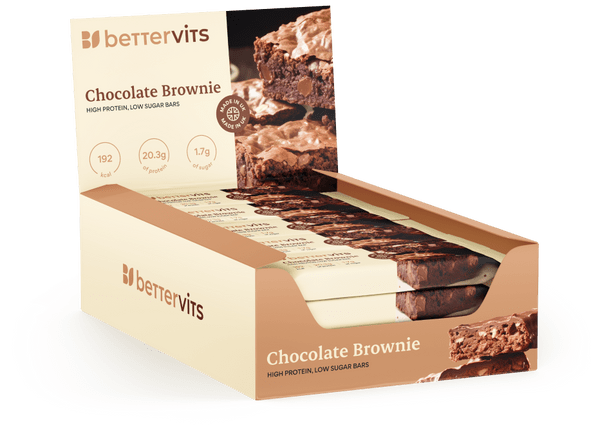Bettervits Chocolate Brownie Protein Bar - Welzo