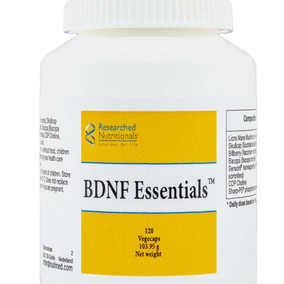 BDNF Essentials, 120 Capsules - Researched Nutritionals - welzo
