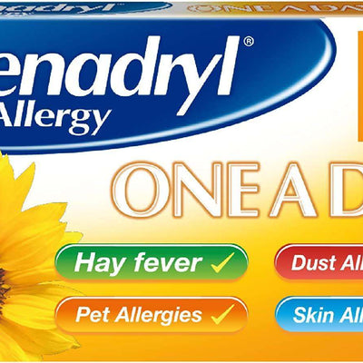 Benadryl Allergy One a Day Tablets Pack of 30 - welzo