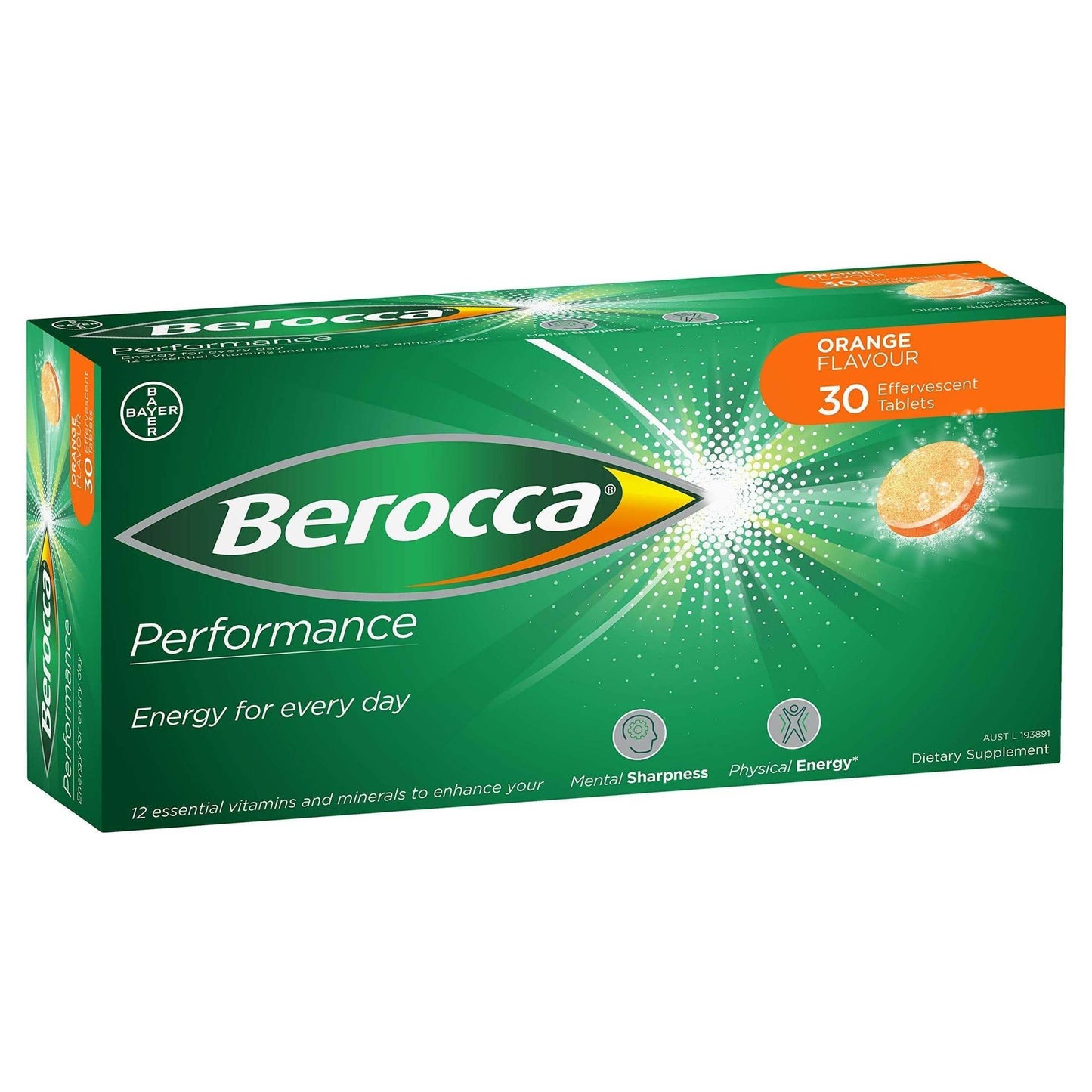 Berocca Effervescent Orange Pack of 15