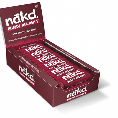 Berry Delight 18 x 35g Bar (CASE of 18) - Nakd - welzo
