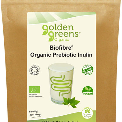 Biofibre Organic Prebiotic Inulin 250g - Golden Greens - welzo