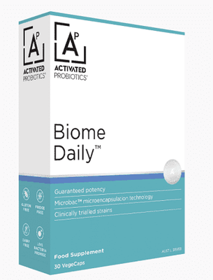 Biome Daily (30 capsules) - Activated Probiotics - welzo