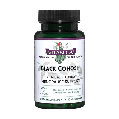 Black Cohosh, 60 Veg Capsules - Vitanica - welzo