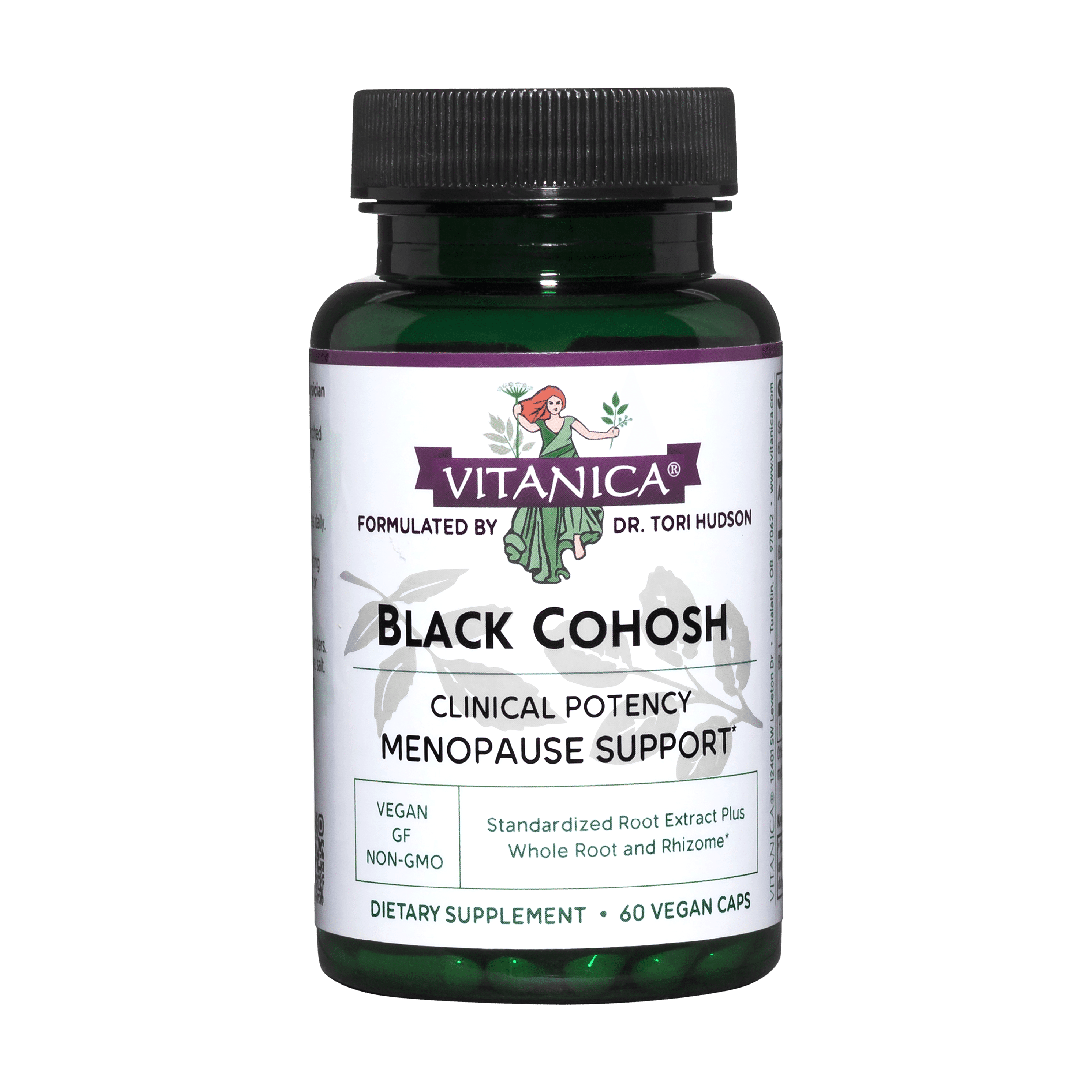 Black Cohosh, 60 Veg Capsules - Vitanica - welzo