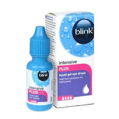 Blink Intensive Tears Plus Liquid Gel Eye Drops 10ml - welzo
