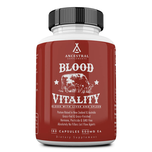 Blood Vitality, 180 Capsules - Ancestral Supplements - welzo