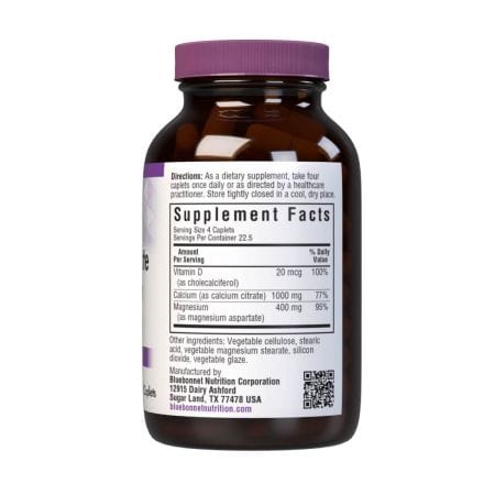Citrát vápníku Bluebonnet, hořčík a vitamín D3