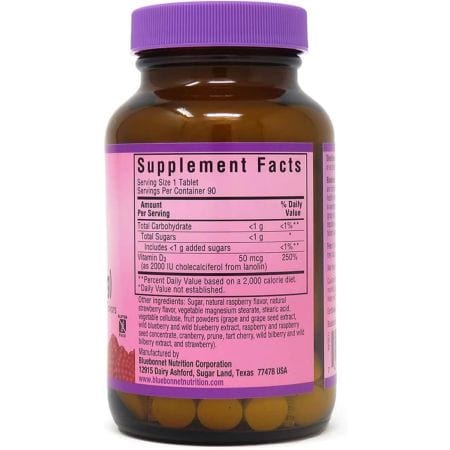 Bluebonnet Earthsweet Chewables Vitamin D3