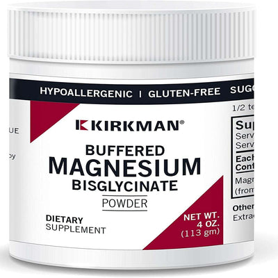 Buffered Magnesium BisGlycinate Powder (Bio-Max Series) 4oz (113g) - Kirkman Labs - welzo