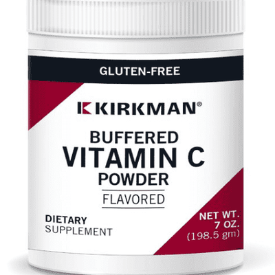 Buffered Vitamin C Powder (Flavoured) 198.5g - Kirkman Labs - welzo
