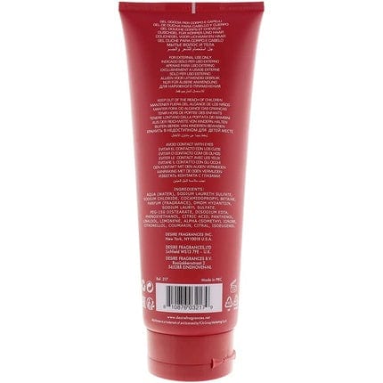 Alfa Romeo Red Hair and Body Shower Gel 400ml