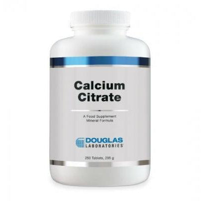 Calcium Citrate, 250 mg 250 tabs - Douglas Labs SOI* - welzo