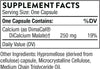 Calcium (formerly DiCalcium Malate) - 120 Capsules - Thorne Research - welzo