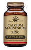 Calcium Magnesium Plus Zinc (250 Tablets) - Solgar - welzo