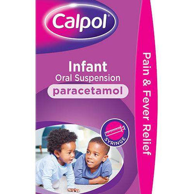 Calpol Infant Suspension, Paracetamol Medication, For 2+ Months, Strawberry Flavour - welzo