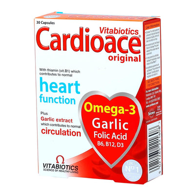 Cardioace Capsules Pack of 30 - welzo
