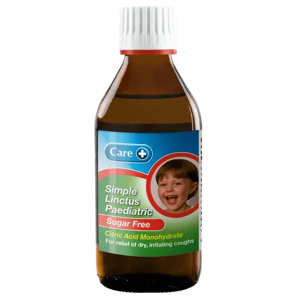 Care Simple Paediatric Linctus Sugar Free 200ml - welzo