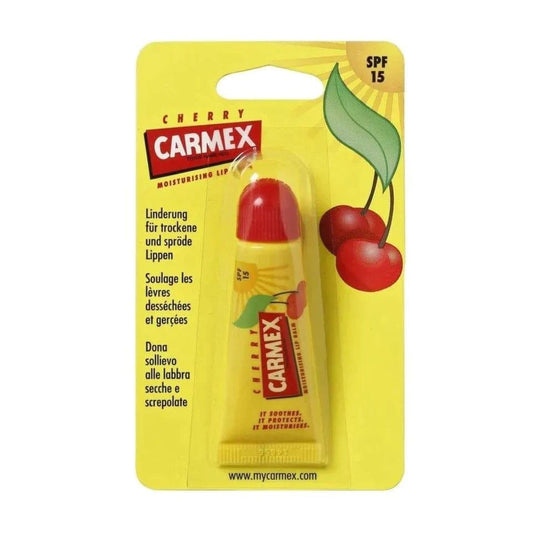 Carmex Strawberry Lip Balm Tube 10g - welzo