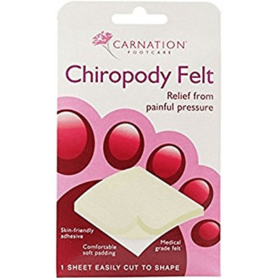 Carnation Chiropody Felt Adhesive 5mm - welzo