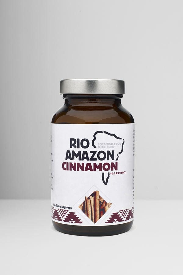Rio Amazon Supplements Cinnamon 10:1 Extract 250mg- 60 Capsules - Welzo
