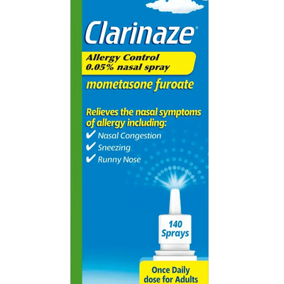 Clarinaze Allergy Control Nasal Spray 140 Dose - welzo