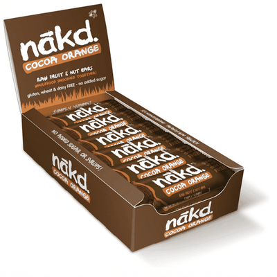 Cocoa Orange 18 x 35g Bar (CASE of 18) - Nakd - welzo