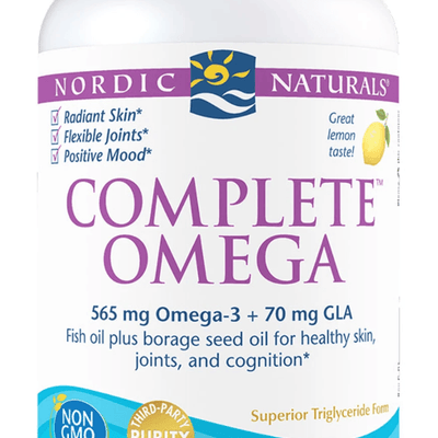 Complete Omega, Lemon Flavor, 120 soft gels - Nordic Naturals - welzo