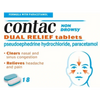 Contac Non-drowsy Dual Relief Capsules Pack of 18 - welzo
