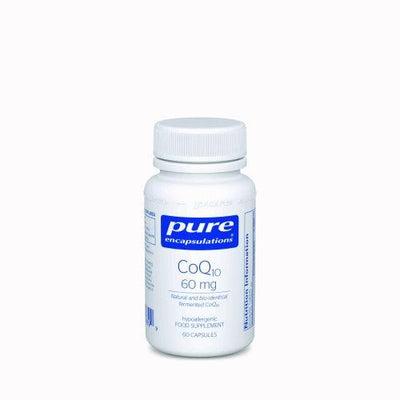 CoQ10, 60mg 60 veg caps - Pure Encapsulations - welzo