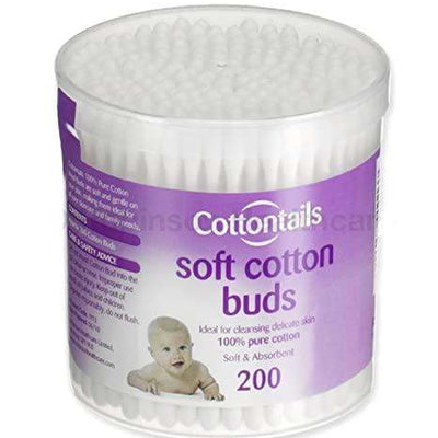 Cottontails Cotton Wool Buds Pack of 200 - welzo