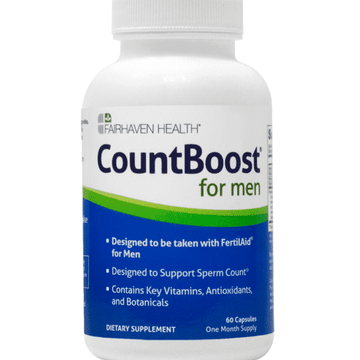 CountBoost for Men, 60 Capsules - Fairhaven Health - welzo