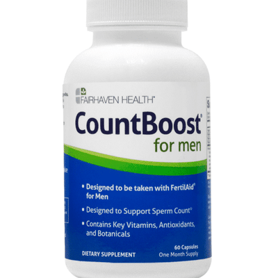 CountBoost for Men, 60 Capsules - Fairhaven Health - welzo