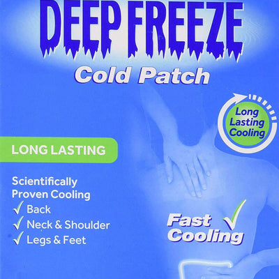 Deep Freeze Cold Patches Pack of 4 - welzo