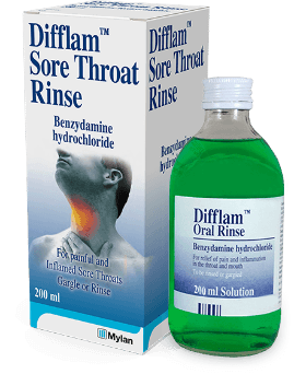 Difflam Sore Throat Rinse 200ml - welzo