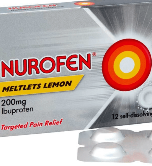 Nurofen Meltlets Compressed Tablets Pack of 12