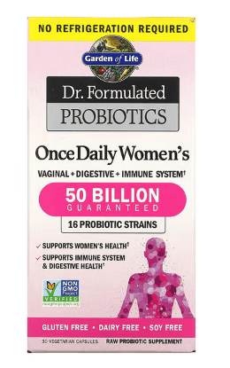 Dr. Formulated Probiotics Once Daily Women's, 50 Billion CFU (30 caps) - Garden of Life - welzo