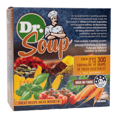 Dr Soup - 6 Sachets - Cell Logic - *SOI - welzo