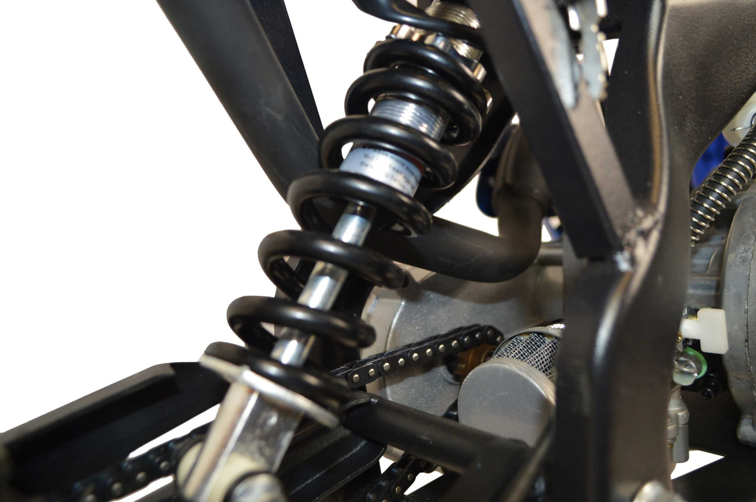 PEARL MINI MIRE BIKE за деца 50cc-издърпайте старт, 2-тактовия двигател, вентилирани дискови спирачки, на възраст 6–12 години-синьо