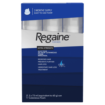 Regaine Foam for Men - 3 Month Supply - welzo